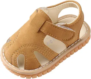 0-18Months Closed Toe Shoes Baby Boys Girls Soft First Sandals Walkers Roman Sole Shoes Baby Running Shoes