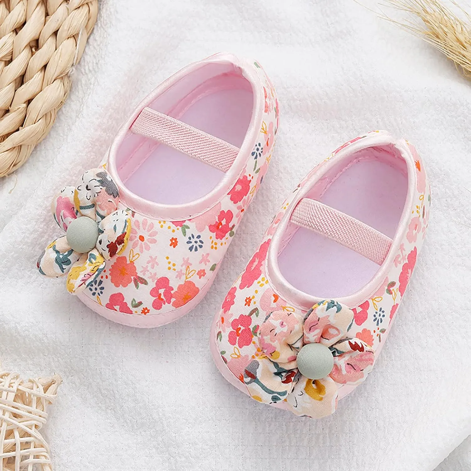 4 Month Booties Infant Boys Girls Open Toe Solid Shoes First Walkers Shoes Summer Toddler Flat Socks Slippers Baby