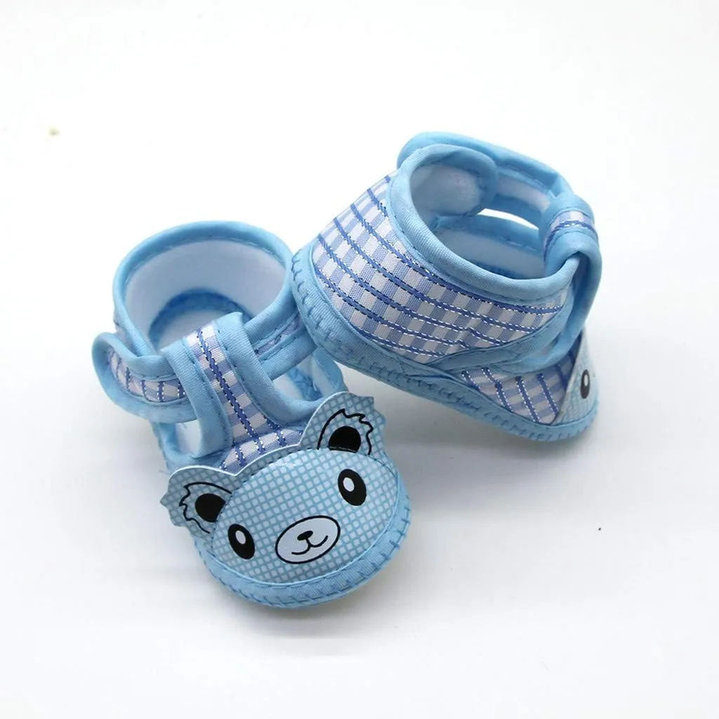 5 Shoes Boy Newborn Baby Girls Cartoon Prewalker Soft Sole Sandals Single Shoes Toddler Summer Shoe
