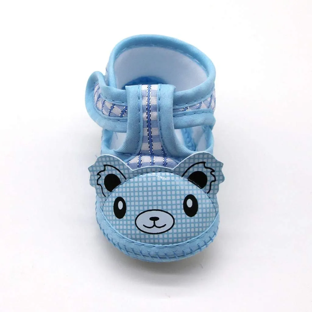 5 Shoes Boy Newborn Baby Girls Cartoon Prewalker Soft Sole Sandals Single Shoes Toddler Summer Shoe