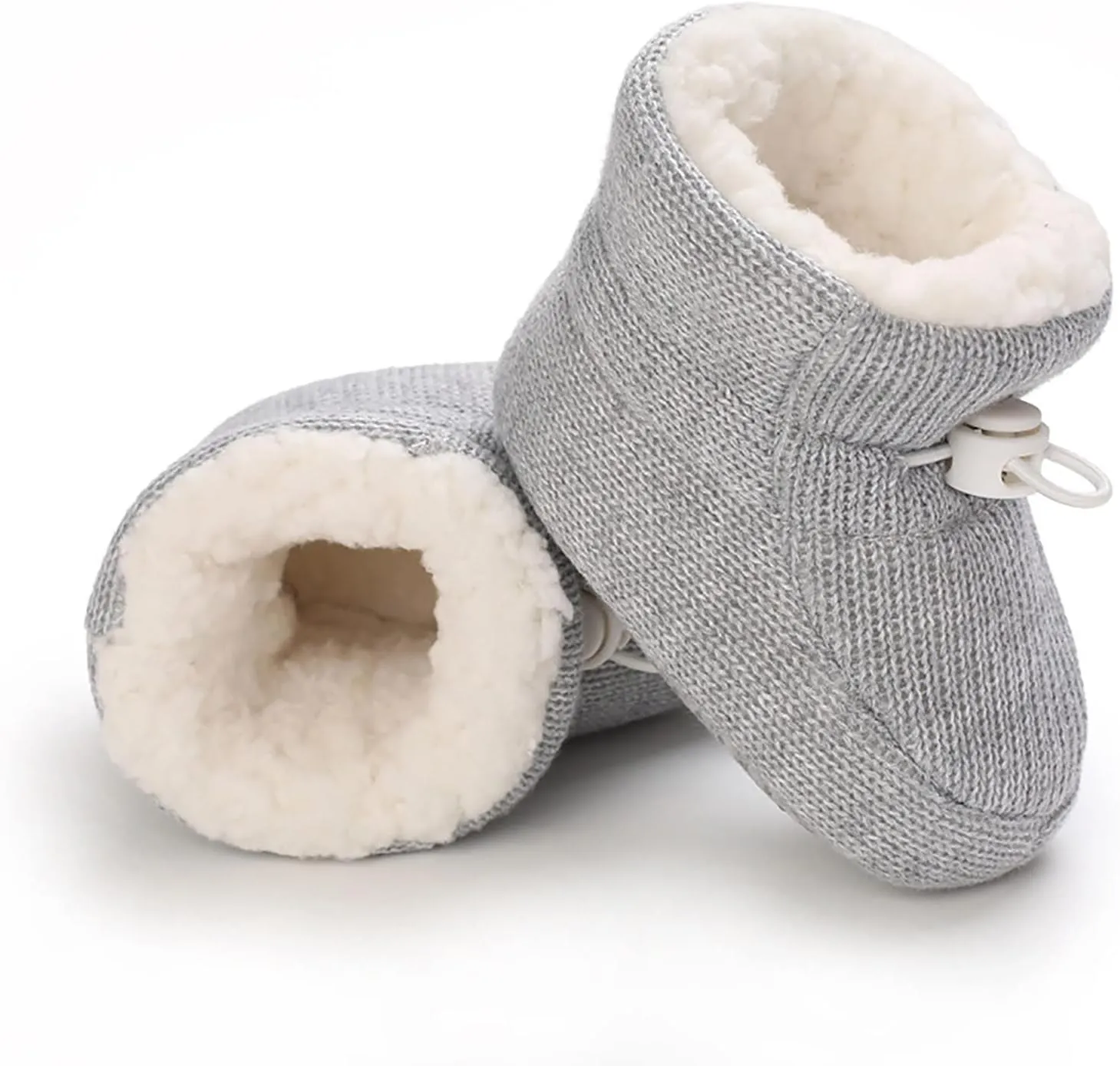 Baby Boy Girl Fleece Boots Newborn Shoes Winter Snow Boots Anti-Slip Soft Sole Warm Infant Toddler Prewalker