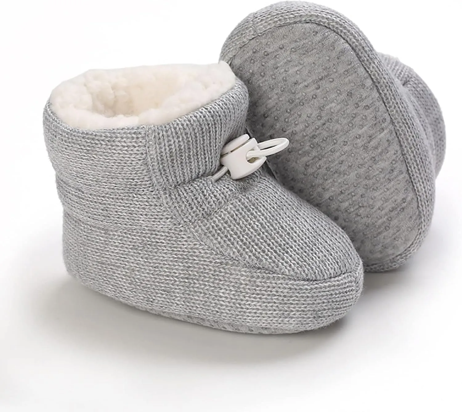 Baby Boy Girl Fleece Boots Newborn Shoes Winter Snow Boots Anti-Slip Soft Sole Warm Infant Toddler Prewalker