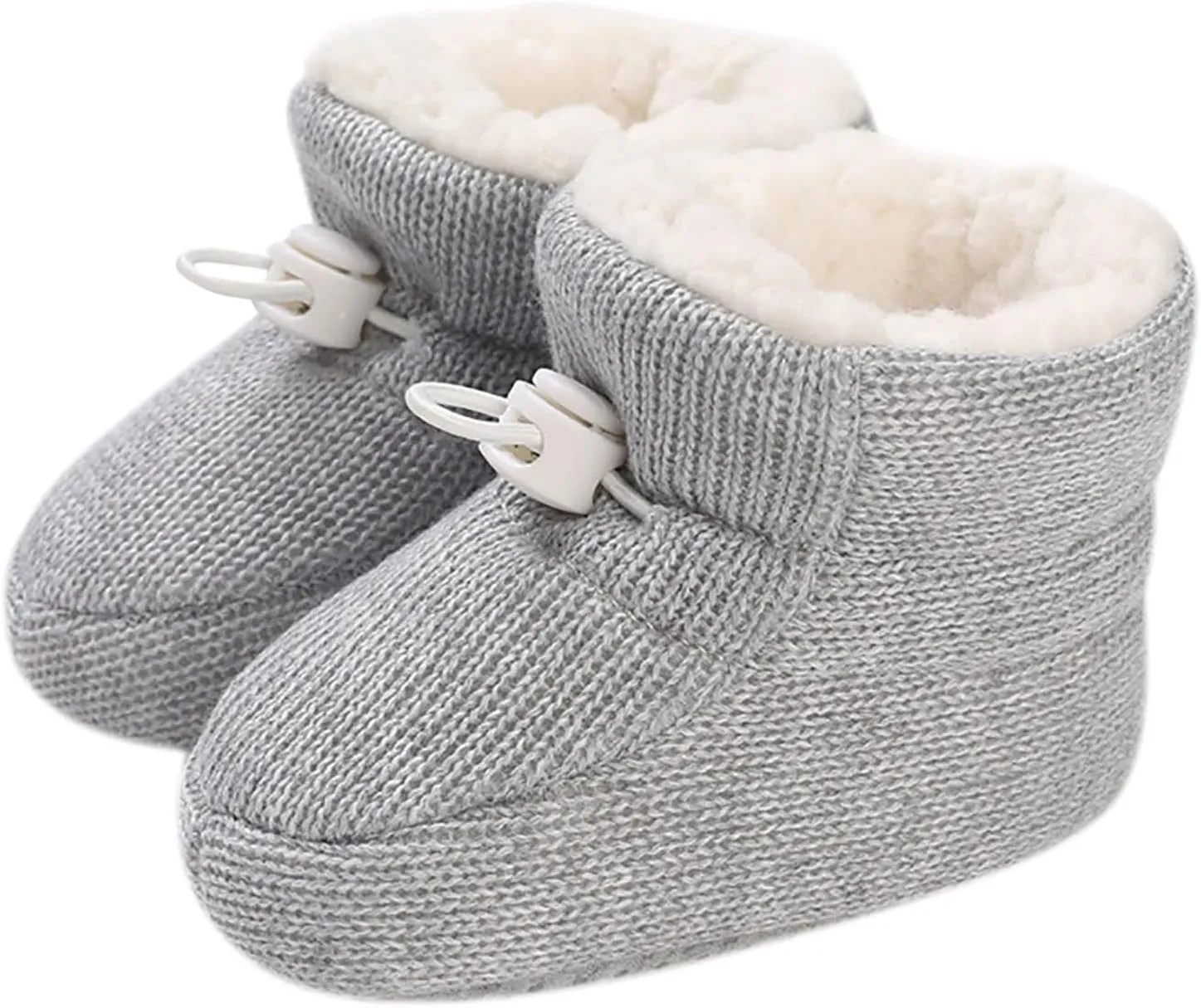 Baby Boy Girl Fleece Boots Newborn Shoes Winter Snow Boots Anti-Slip Soft Sole Warm Infant Toddler Prewalker