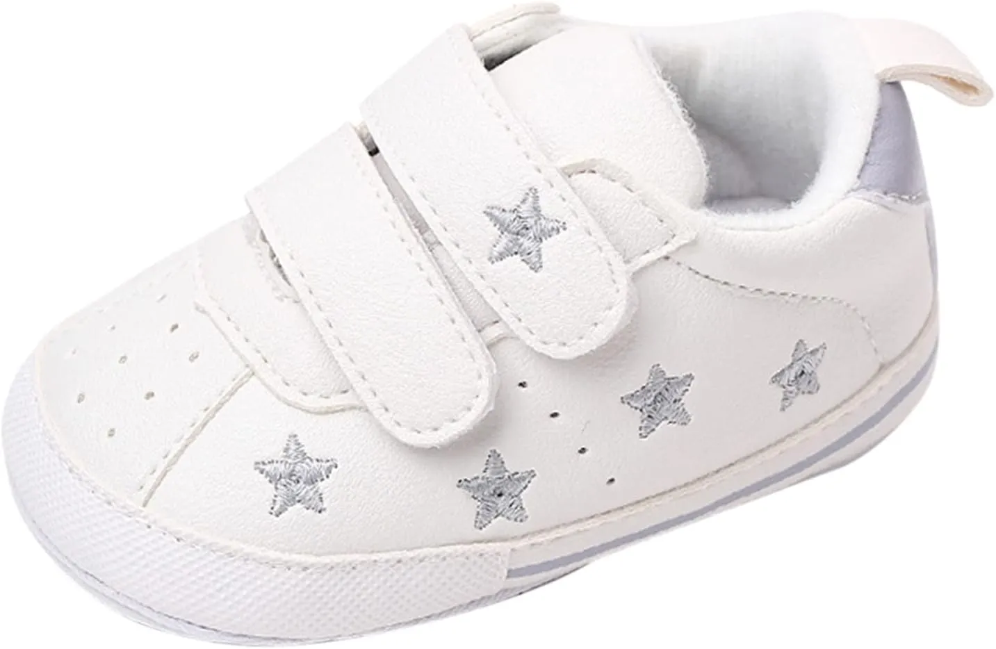 Baby Boys Girls Anti-Slip Sneakers Soft Ankle Boots Toddler First Walkers Newborn Crib Shoes for Running Walking