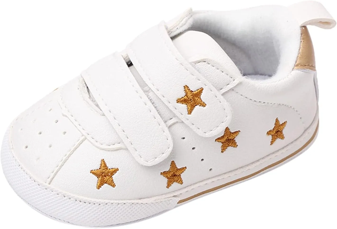 Baby Boys Girls Anti-Slip Sneakers Soft Ankle Boots Toddler First Walkers Newborn Crib Shoes for Running Walking