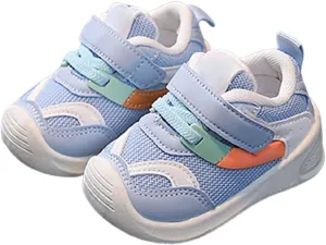 Baby Boys Girls Breathable Comfortable Sneakers Toddler Rubber Sole Non-Slip First Walking Shoes Outdoor Sport