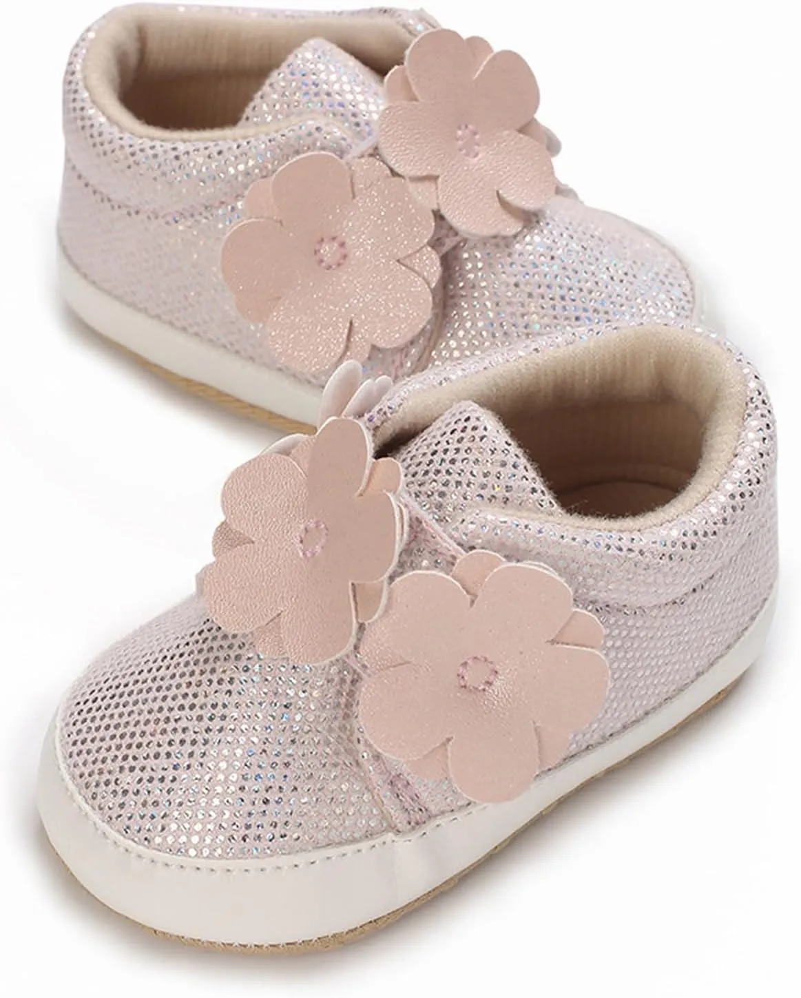 Baby Boys Girls High Top Sneakers Soft Soles Anti Infant Ankle Shoes Toddler Prewalker Crib Shoes 0 Beach