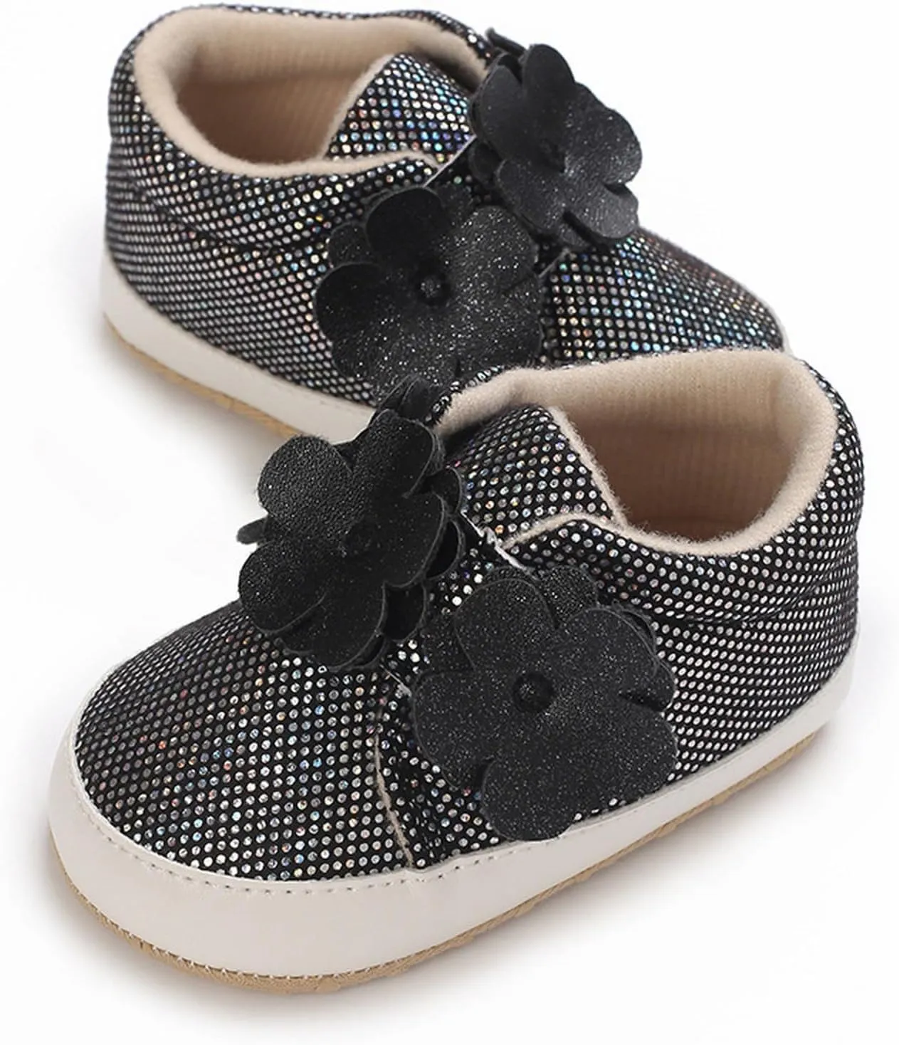 Baby Boys Girls High Top Sneakers Soft Soles Anti Infant Ankle Shoes Toddler Prewalker Crib Shoes 0 Beach