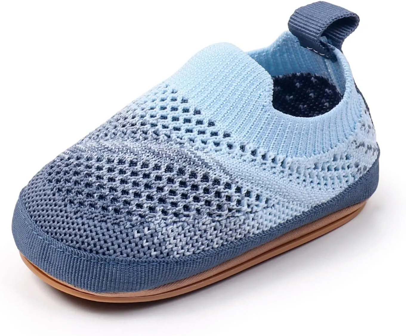 Baby Boys Girls Knitted Sandals Toddler Infant Kids Gradient Color Summer Casual Soft Sole Flats Breathable Shoes