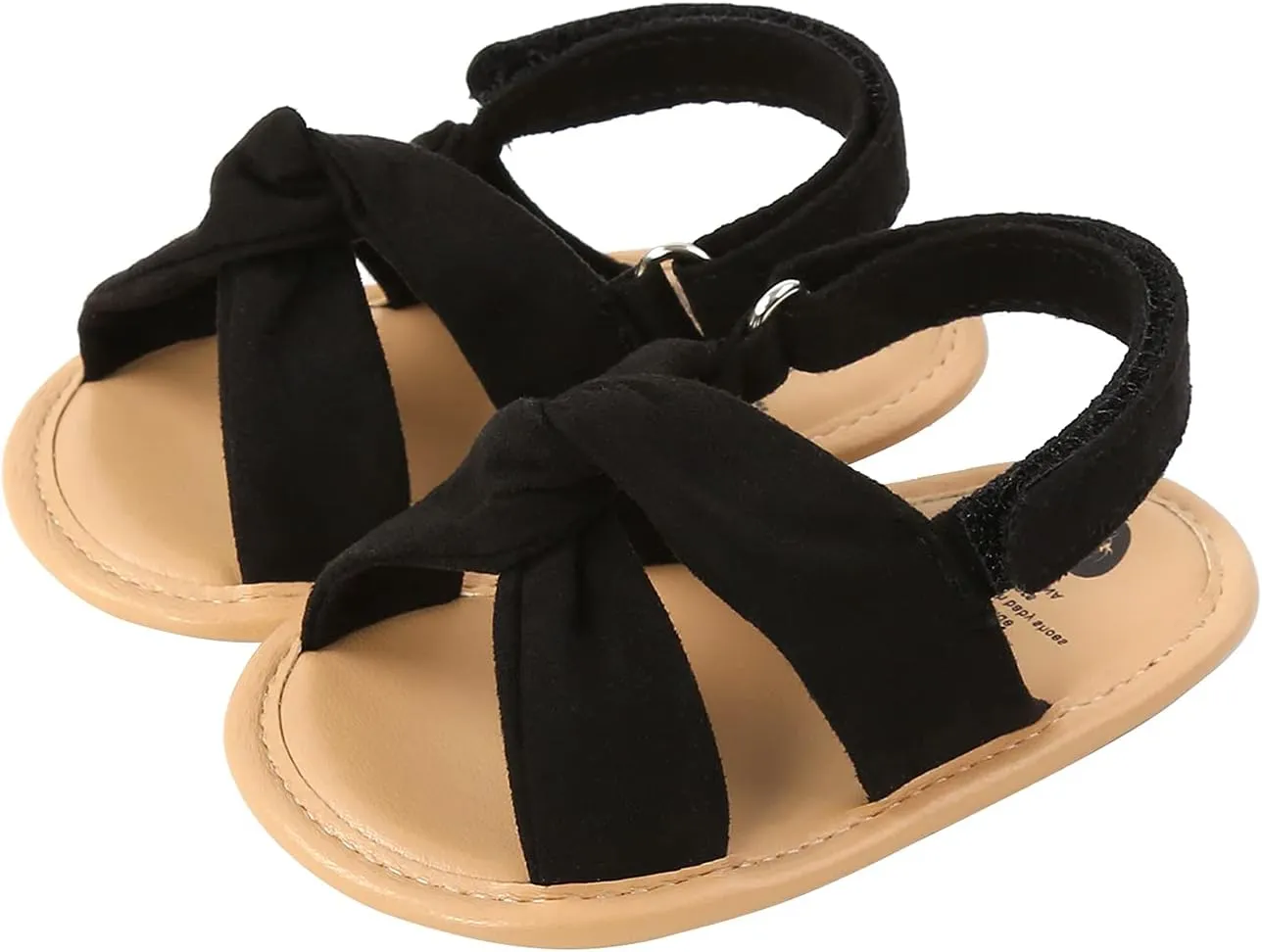 Baby Boys Girls Sandals Soft Sole Summer Infant Flat Shoes Beach Sandal Newborn Crib Shoes First Walkers