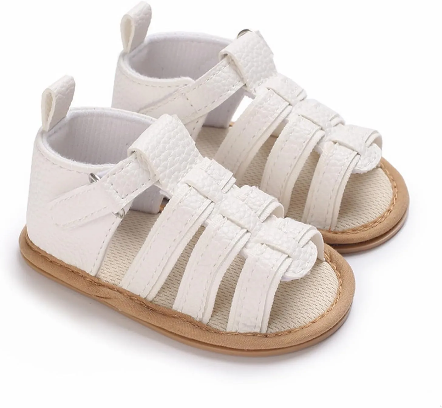 Baby Boys Girls Summer Sandals Open Toe Outdoor Beach Anti Slip Rubber Soft Sole Newborn First Walker Boys School Shoes