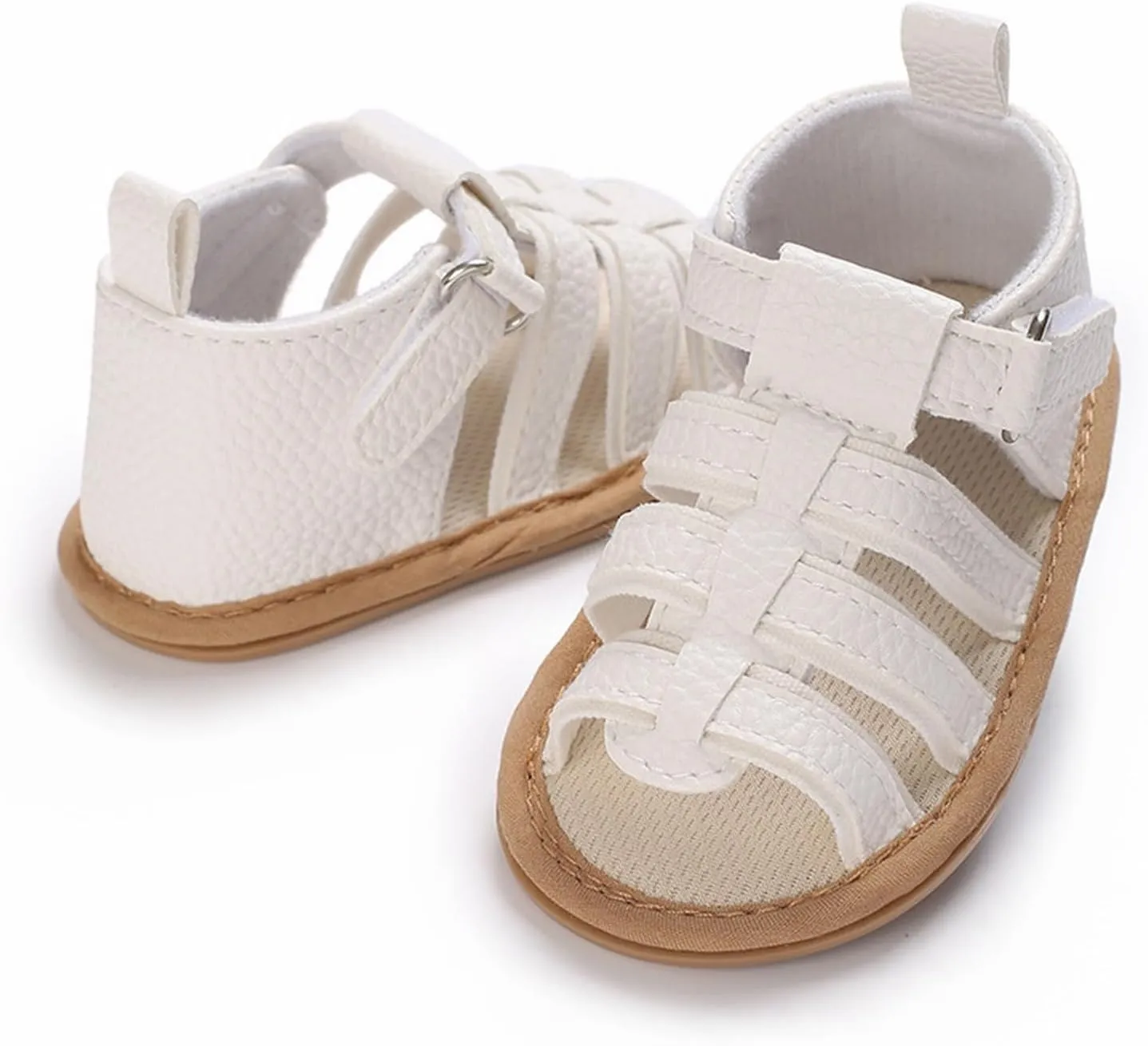 Baby Boys Girls Summer Sandals Open Toe Outdoor Beach Anti Slip Rubber Soft Sole Newborn First Walker Boys School Shoes