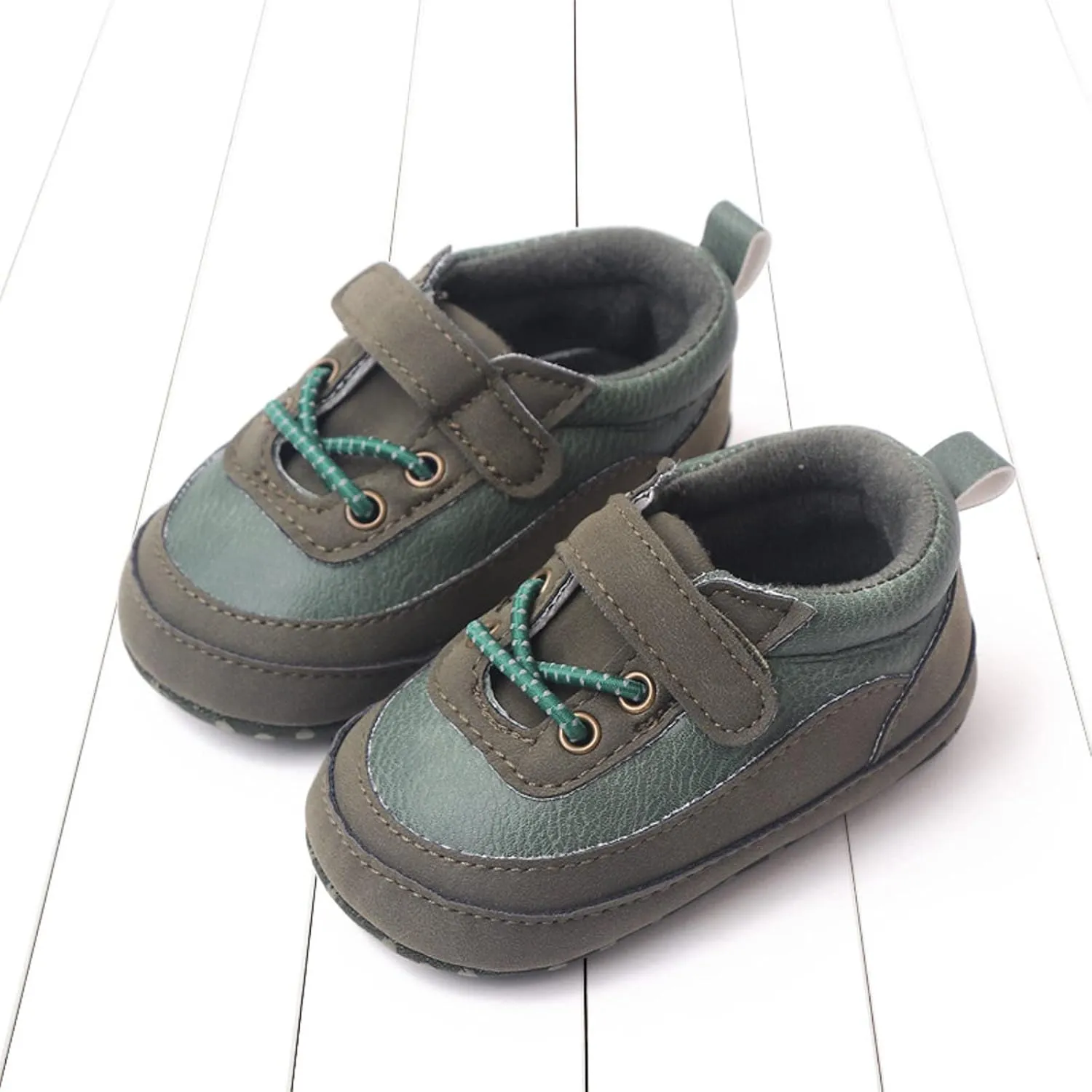 Baby Boys Girls xford Shoes PU Leather Soft Rubber Sole Sneakers Anti-Slip Ankle Boots Infant Babies Shoes for Girls