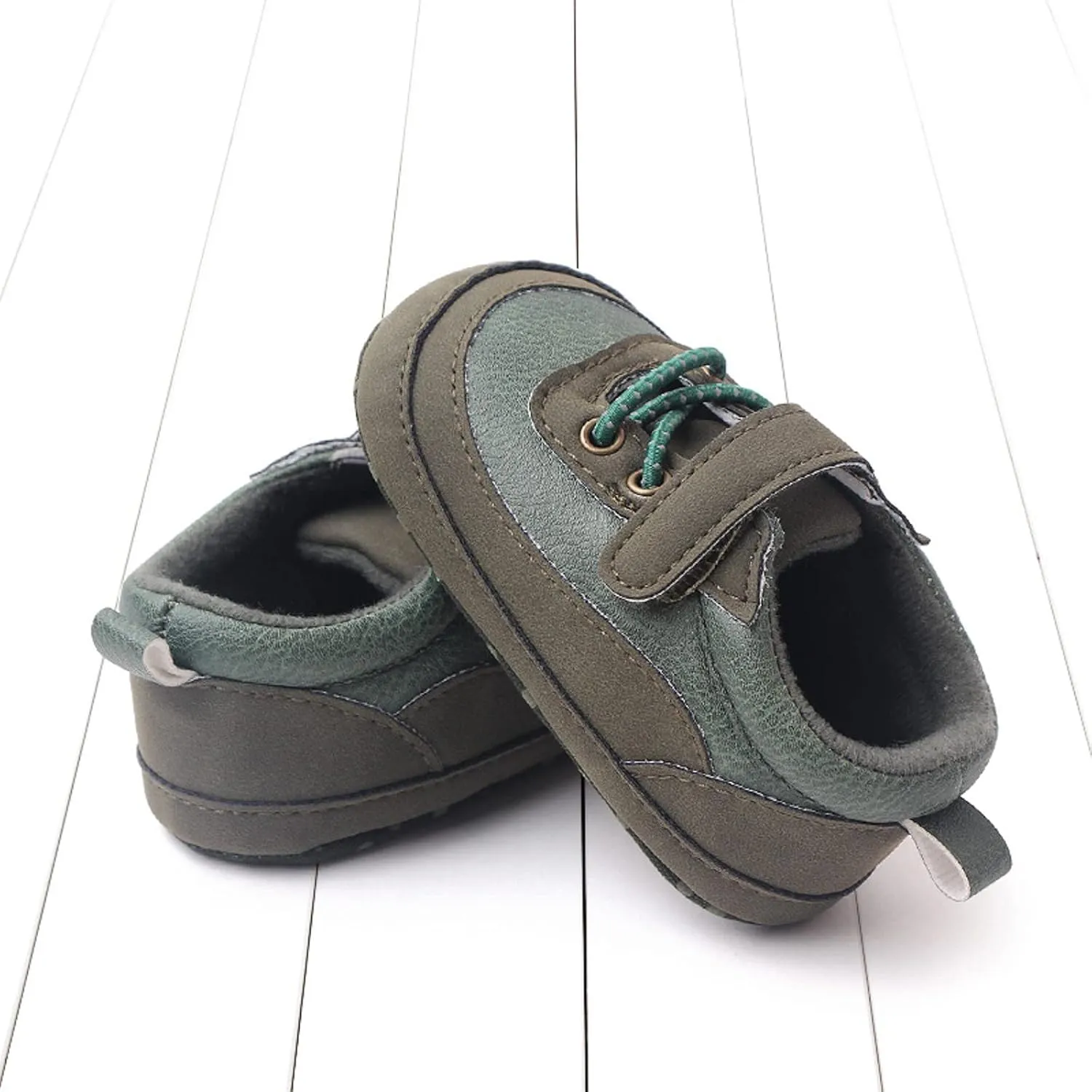 Baby Boys Girls xford Shoes PU Leather Soft Rubber Sole Sneakers Anti-Slip Ankle Boots Infant Babies Shoes for Girls
