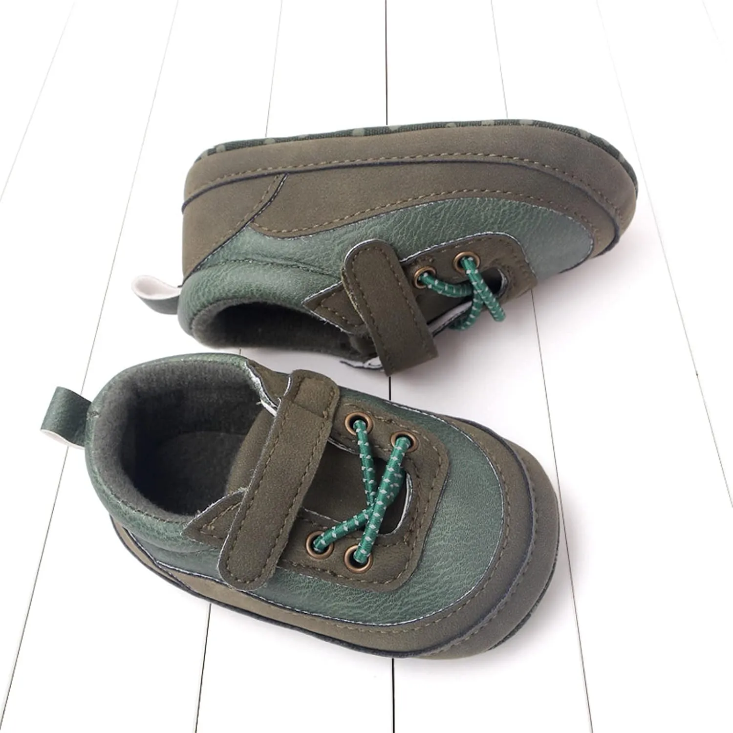 Baby Boys Girls xford Shoes PU Leather Soft Rubber Sole Sneakers Anti-Slip Ankle Boots Infant Babies Shoes for Girls