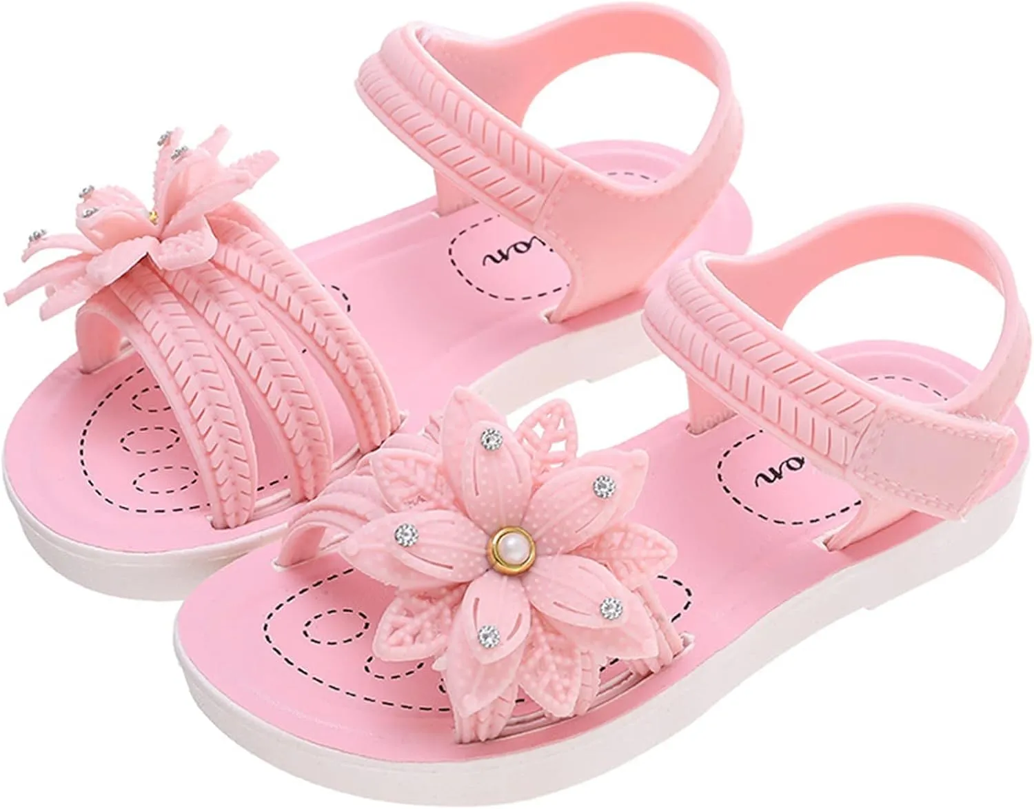 Baby Cute Foot Warmer Children Shoes Girls Bow Sandals Summer Soft Sole Non Slip Comfortable Fashion Princess