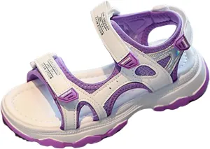 Baby Fashion Sandals 4 to 13 Years Children Shoes Platform Sandals Color Matching Soft Sole Beach Sports Sandals