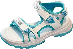 Baby Fashion Sandals 4 to 13 Years Children Shoes Platform Sandals Color Matching Soft Sole Beach Sports Sandals