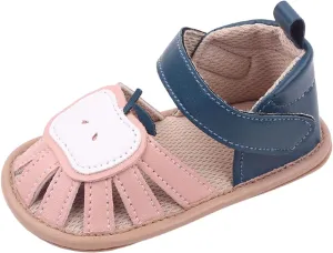 Baby Girl Sandals Toddler Comfort Premium Summer Outdoor Casual Beach Shoes With Flower Princess Flats Shoes