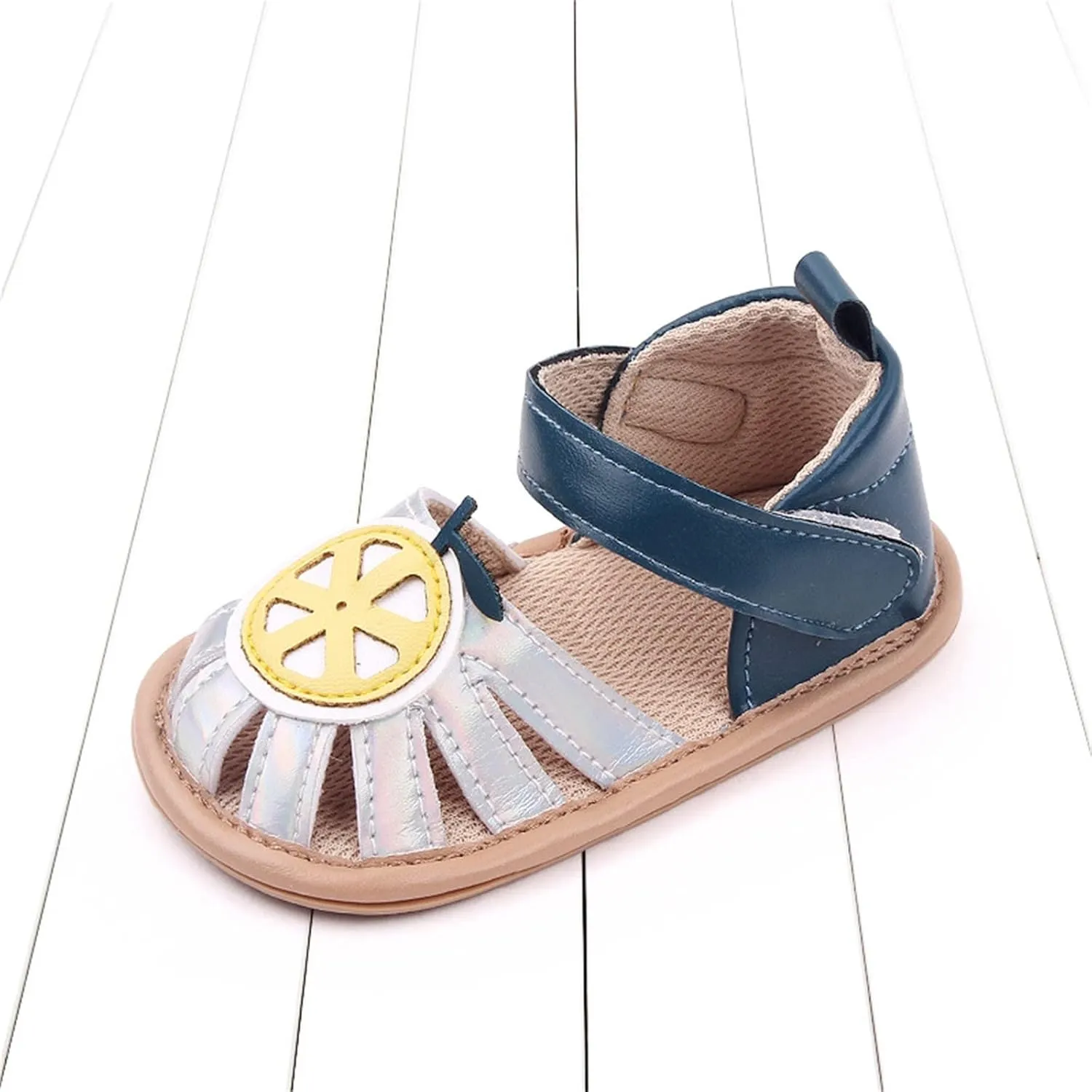 Baby Girl Sandals Toddler Comfort Premium Summer Outdoor Casual Beach Shoes With Flower Princess Flats Shoes