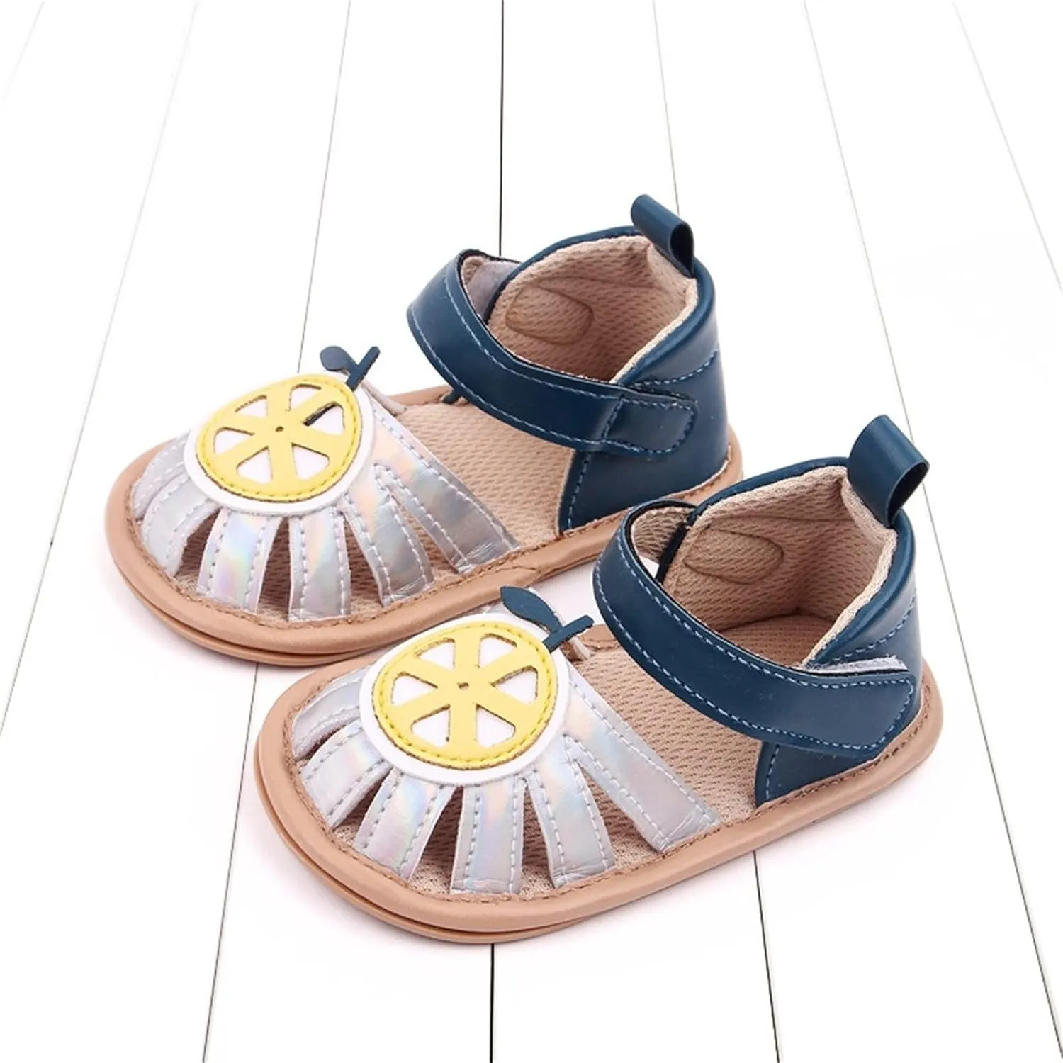 Baby Girl Sandals Toddler Comfort Premium Summer Outdoor Casual Beach Shoes With Flower Princess Flats Shoes