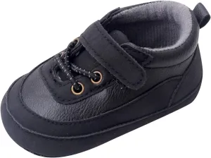 Baby Girls Boys PU Leather xford Shoes Soft Rubber Sole Sneakers Infant Walking Shoes Anti-Slip Ankle Boots