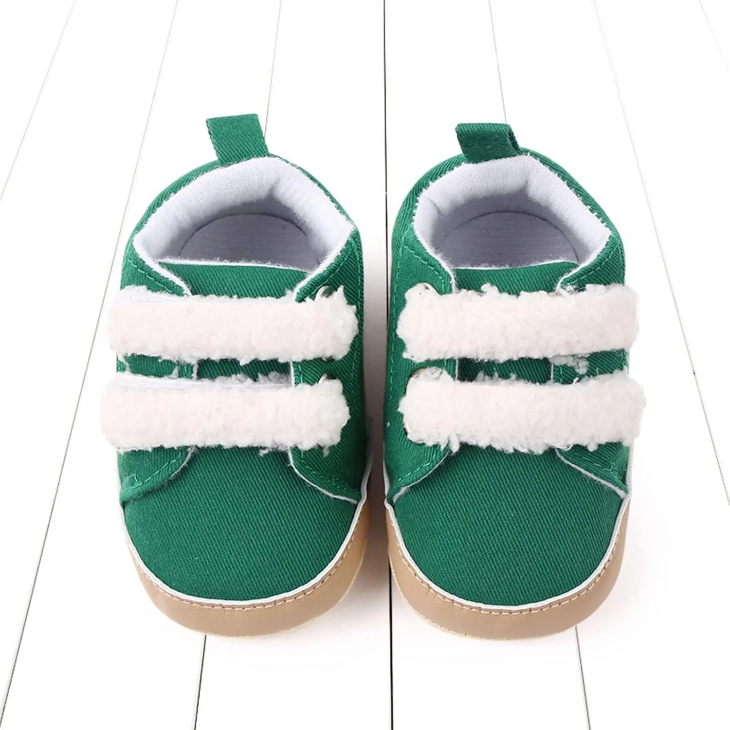 Baby Girls Boys xford Cloth Shoes Soft Rubber Sole Anti-Slip Sneakers Toddler Infant occasins Walking Shoes