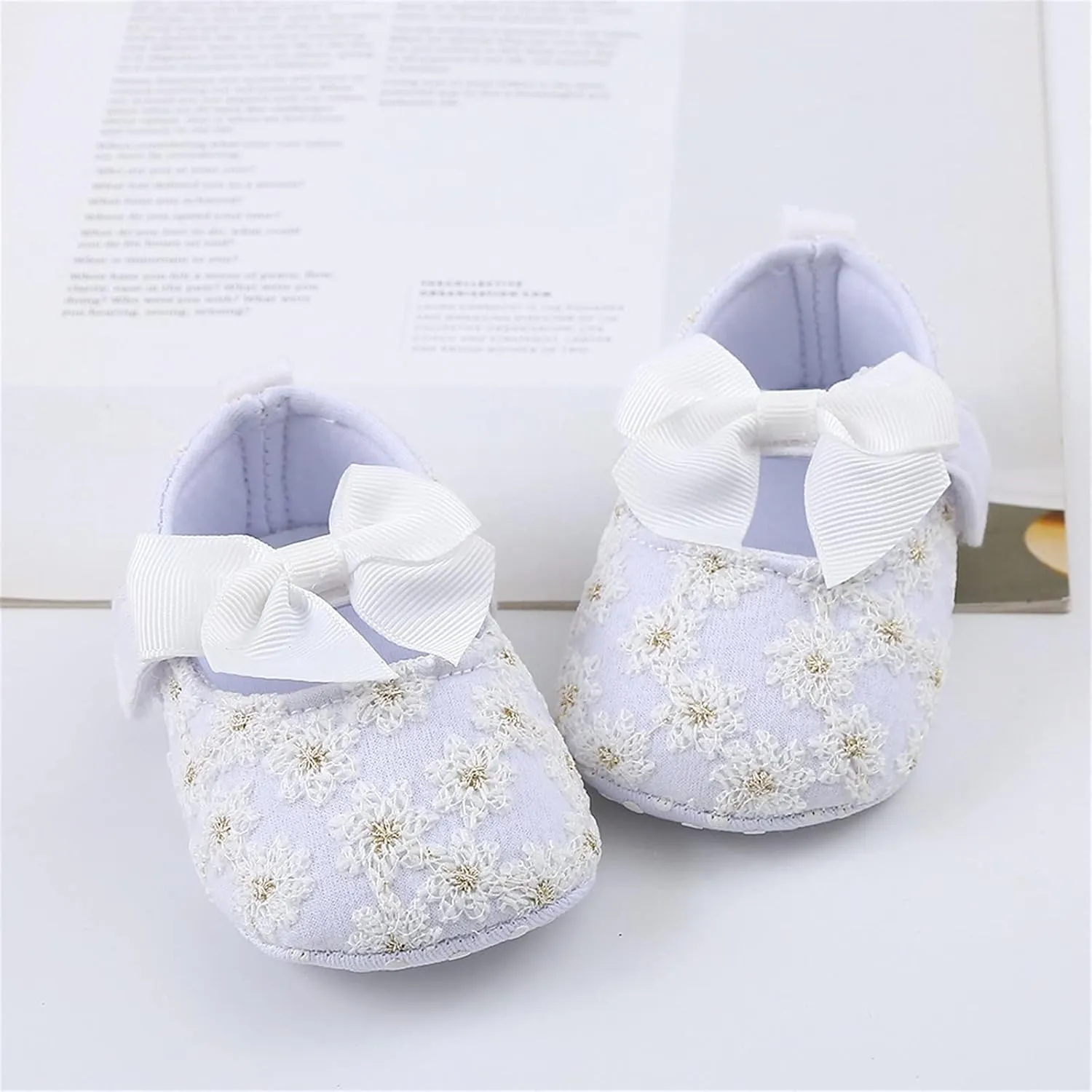 Baby Shoes Fashion Soft Sole Toddler Shoes Cute Bow Soft Sole Toddler Shoes Slip On Baby Shoes