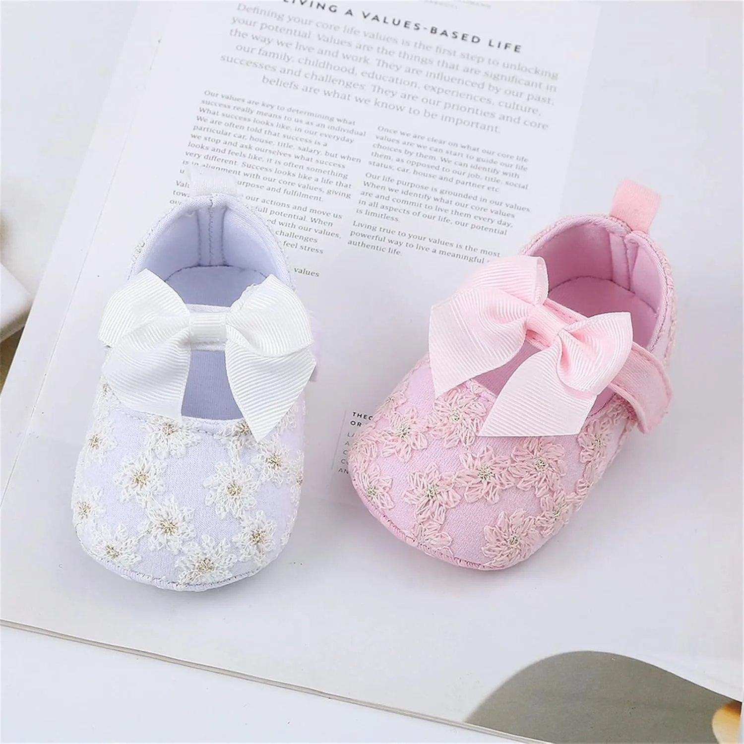 Baby Shoes Fashion Soft Sole Toddler Shoes Cute Bow Soft Sole Toddler Shoes Slip On Baby Shoes