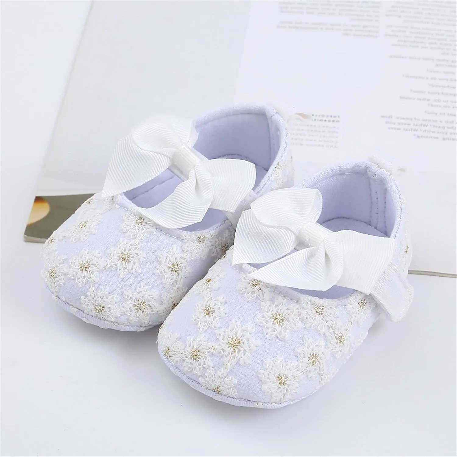 Baby Shoes Fashion Soft Sole Toddler Shoes Cute Bow Soft Sole Toddler Shoes Slip On Baby Shoes