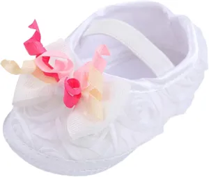 Baby Shoes Fashion Soft Sole Toddler Shoes Pearl Dress Flower Princess Shoes Toddler Personalized Infant Soft