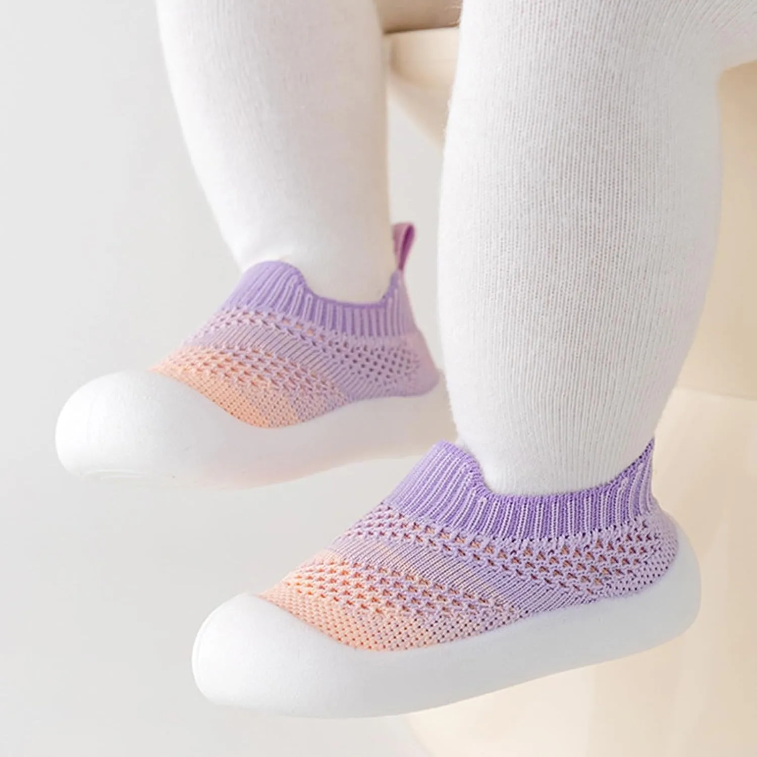 Baby Shoes Kid Shoes Trainers Toddler Infant Boys Girls Soft Sole Non Slip Cotton Canvas Mesh Breathable Lightweight TPR Material Slip-on Sneakers Outdoor