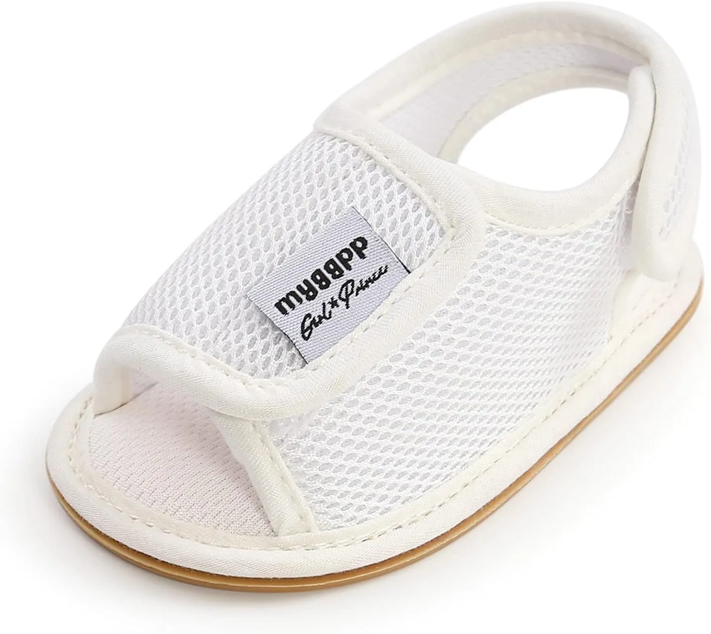 Baby Shoes,Baby Girls Boys Mesh Shoes Sandals Soft Non-Slip Rubber Sole Flat Walking Shoes for 0-18Months (White-03#, 12-12M)