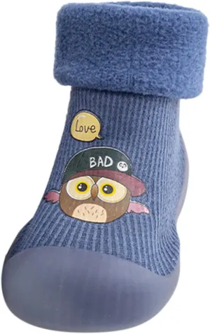 Baby Sneaker Baby Sole Soft Girls Stocking Shoes Boys Toddler Solid Socks Slipper Little Girls Casual Shoes