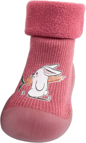 Baby Sneaker Baby Sole Soft Girls Stocking Shoes Boys Toddler Solid Socks Slipper Little Girls Casual Shoes