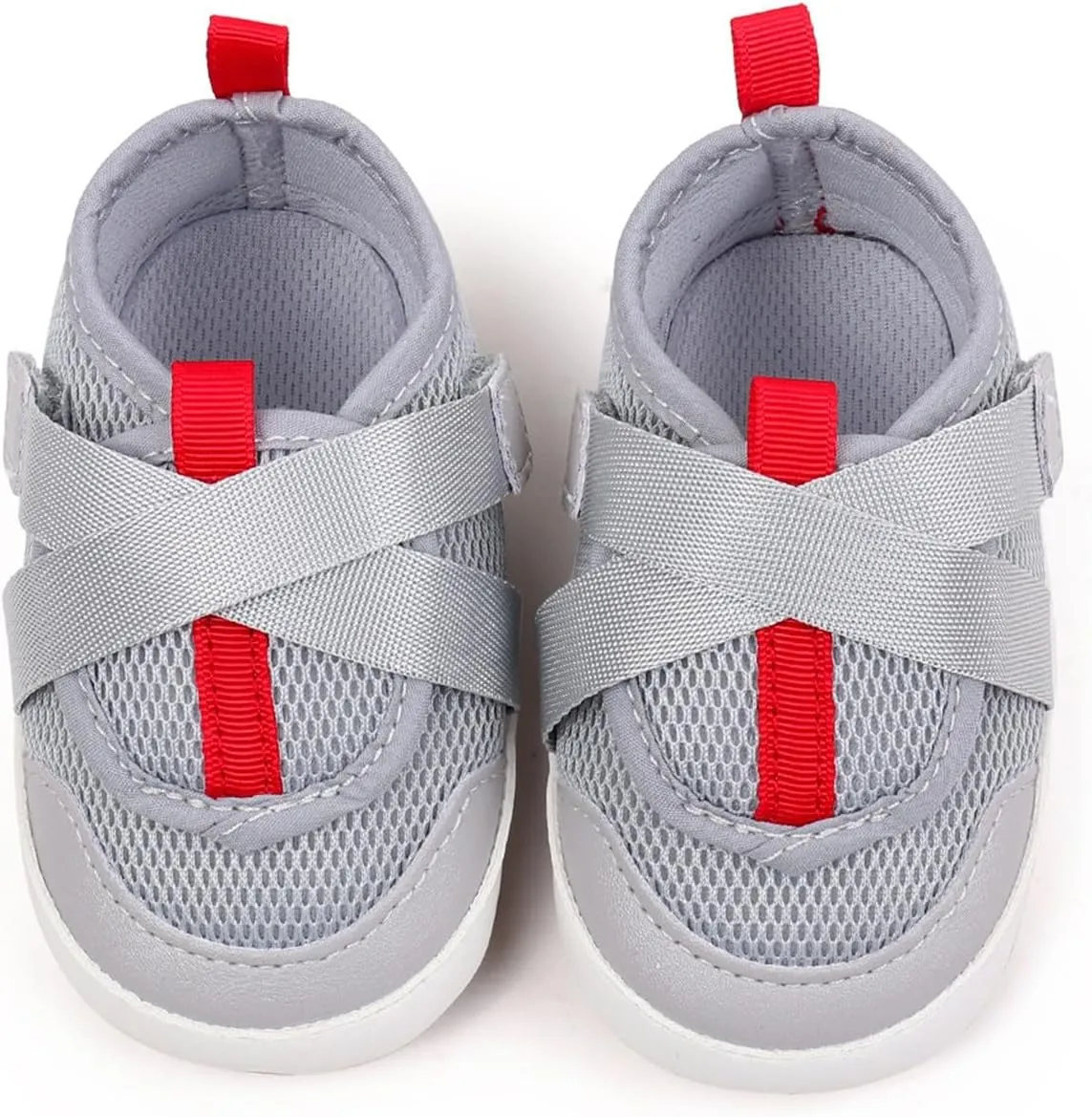 Baby Sneakers Girls Boys Lightweight Breathable Mesh First Walking Shoes Flat Bottom Footwear First Petite Baby Shoes