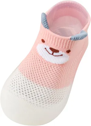 Baby Sock Shoes Toddler Cute Soft Rubber Sole Non Slip Floor Slipper for Boys Girls First Walking