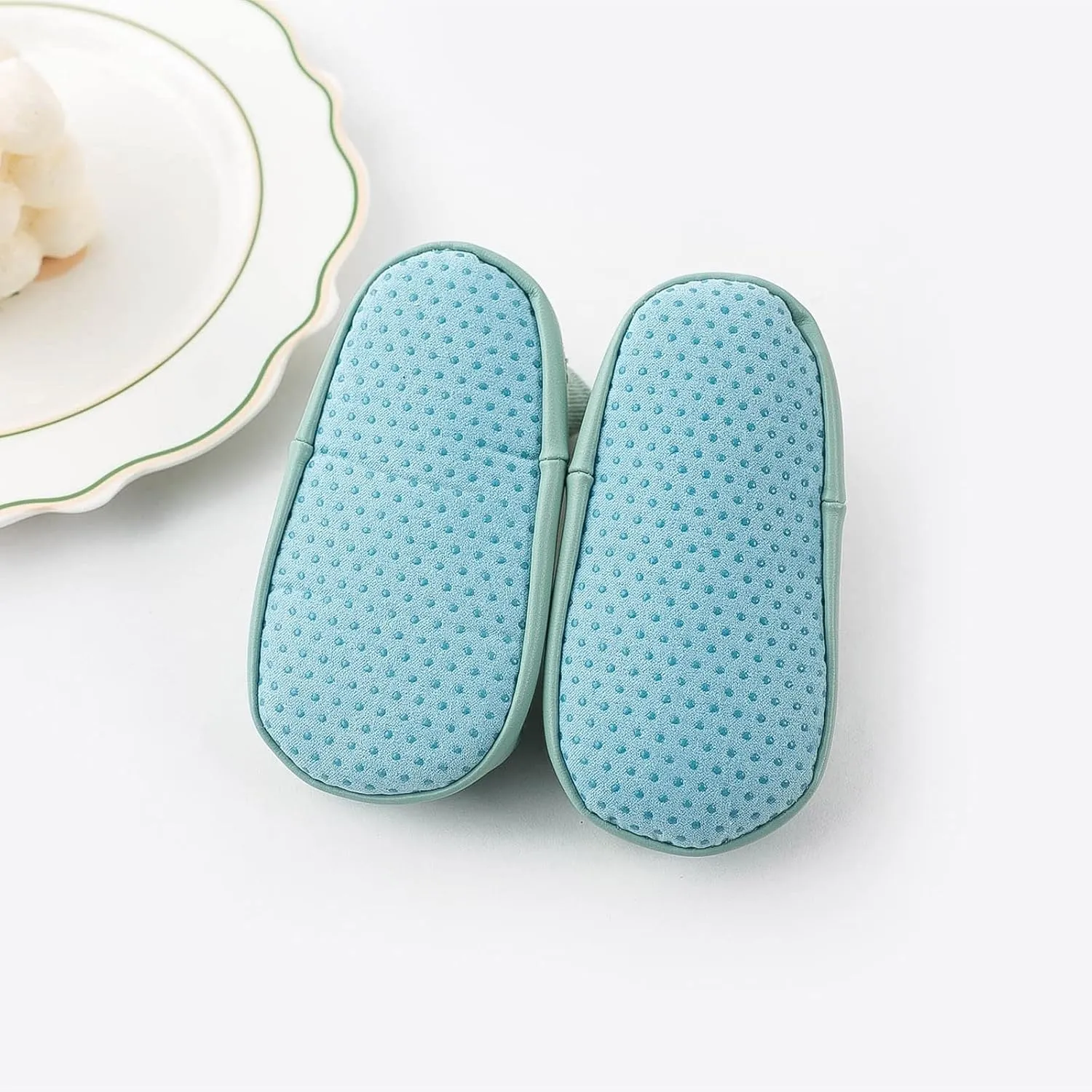 Baby Sock Shoes Toddler Cute Soft Rubber Sole Slipper Knit Printing Non Slip Floor Ankle Infant Walking Shoes