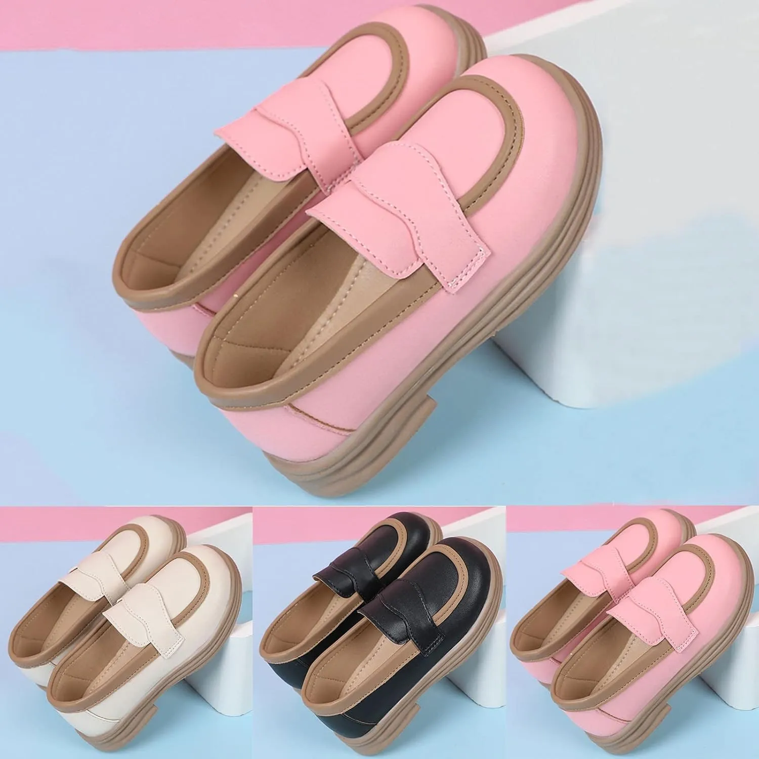 Baby Soft Sole Shoes Children Chunky Heel Platform Shoes Fashion Casual Children Sandals Children Princess Shoes