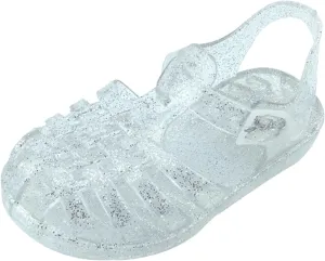 Baby Toddler Slip On Shoes Kids Boys Girls Cute Sandals Fruit Jelly Hollow Out Non-slip Soft Sole Beach Sandal Shoe L-461 White 8.5