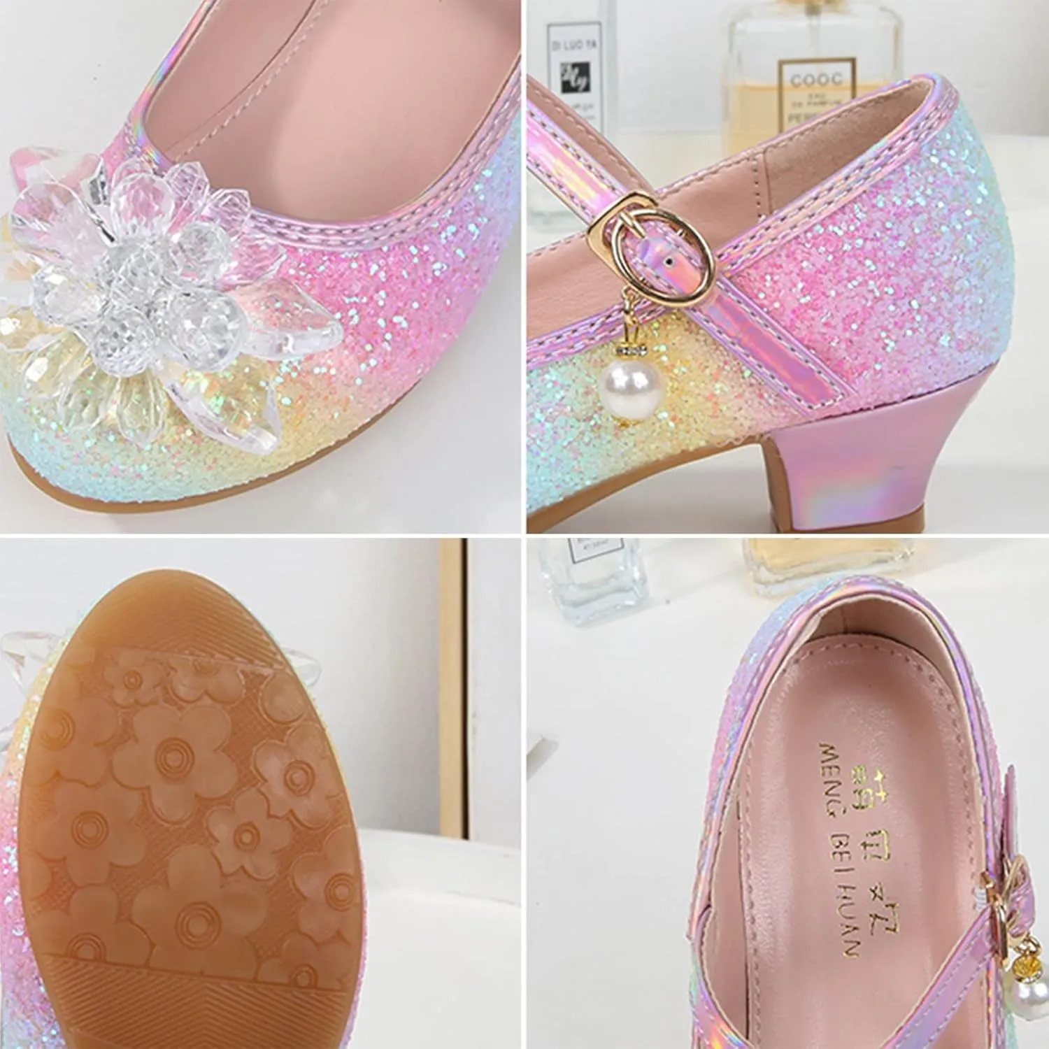 Baby Walking Shoes Children Shoes Fashion Flat Princess Shoes Bowknot Pearl Children Soft Sole Infant Jelly Sandals