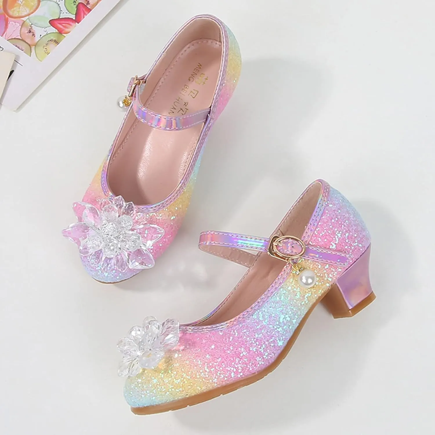 Baby Walking Shoes Children Shoes Fashion Flat Princess Shoes Bowknot Pearl Children Soft Sole Infant Jelly Sandals