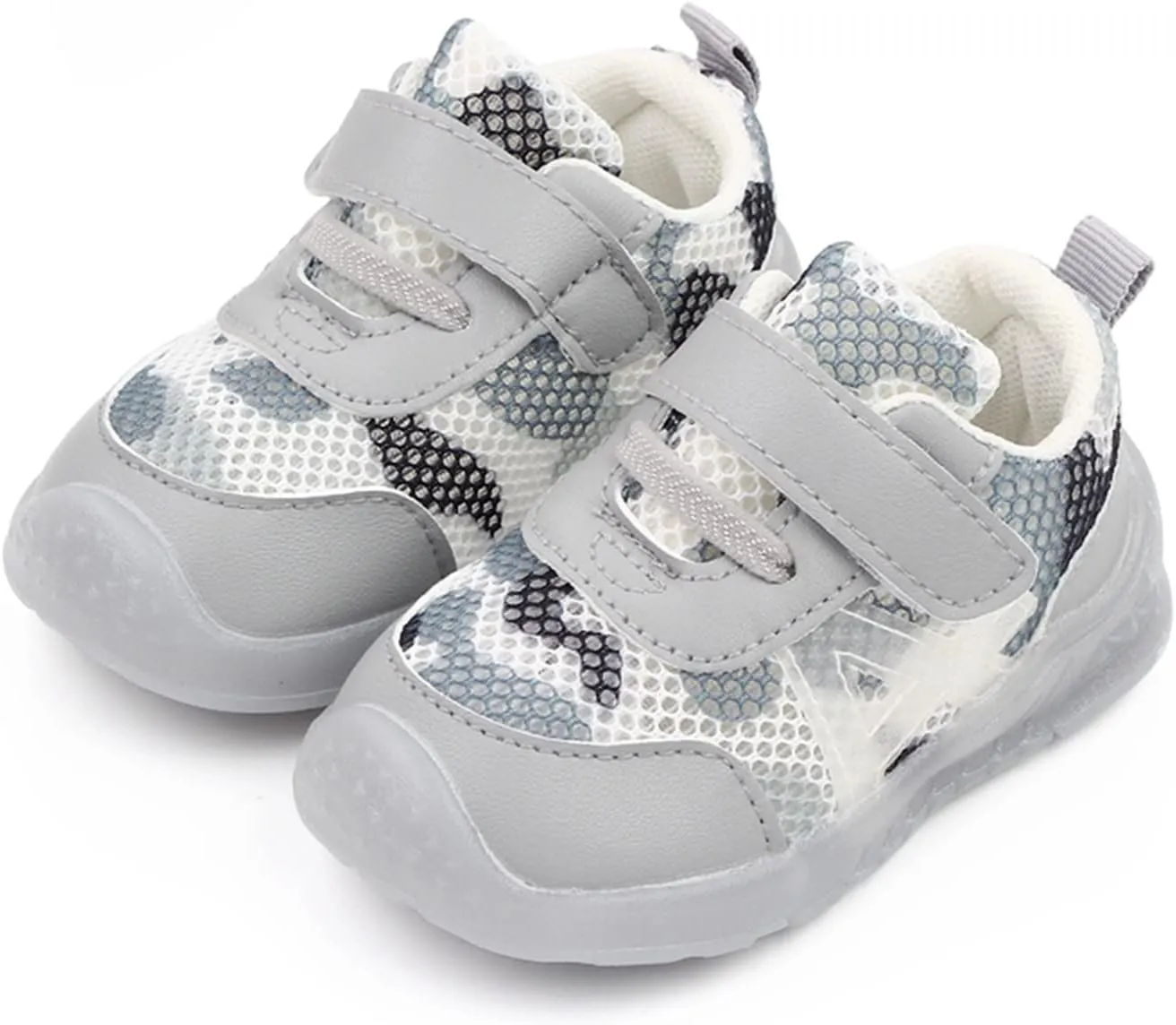 Baby Walking Sneaker Shoes Boy Girl Lightweight Non-Slip Sneakers, Comfortable Breathable Soft Sole Running Shoes