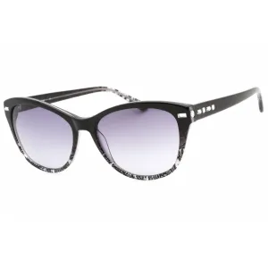 Bebe Women's Sunglasses - Jet Lace Plastic Full Rim Rectangular Frame | BB7193 001