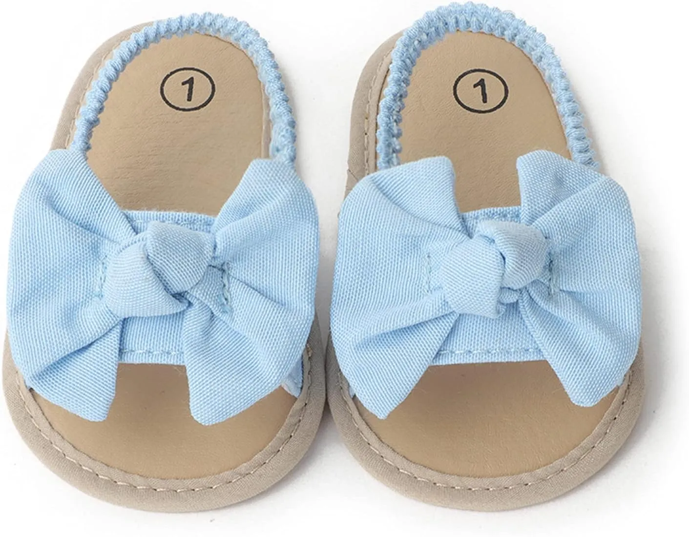Bow Solid Baby Shoes Girls Toddler Beach Casual Holiday Sandals Children Boy Soft Sole Breathable Rubber Sandals
