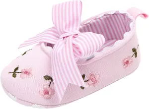 Boy Slip on Shoe Non-Slip Soft Floral Sandals Shoes Baby Shoes Girls Soft First Toddler Girls Sparkly Shoes