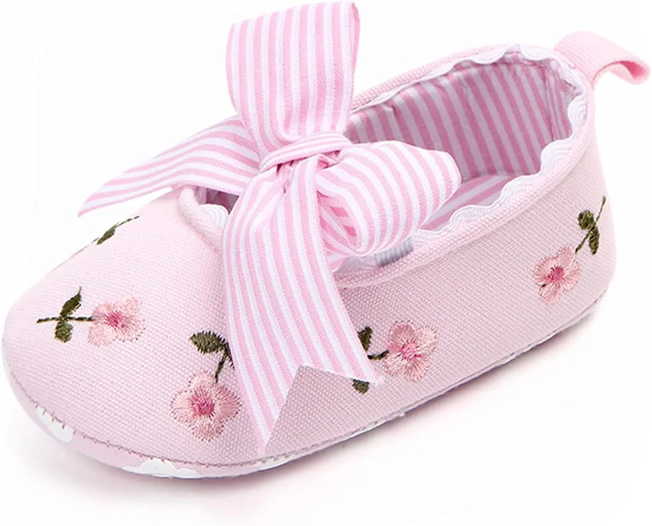 Boy Slip on Shoe Non-Slip Soft Floral Sandals Shoes Baby Shoes Girls Soft First Toddler Girls Sparkly Shoes