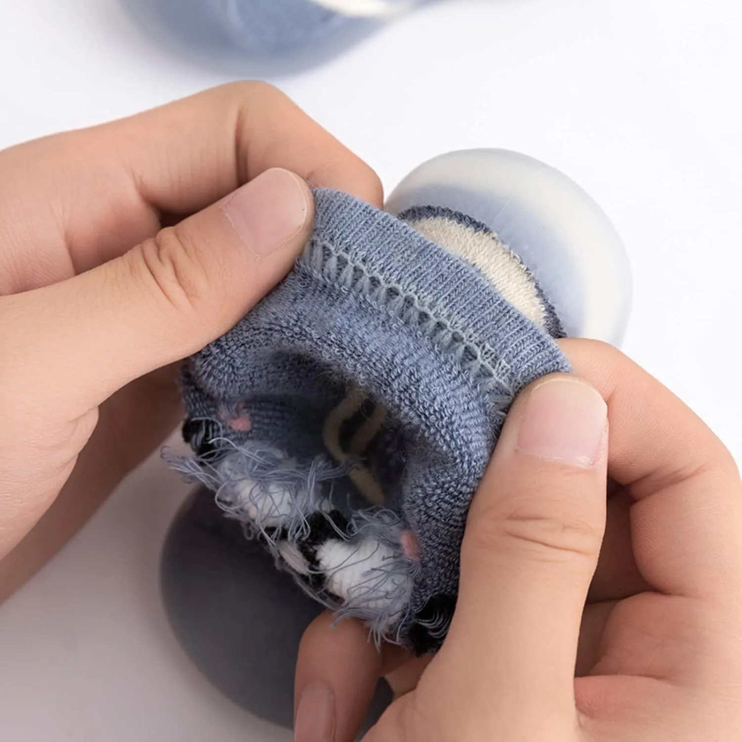 Boy Slippers Sports Kids Toddler Baby Boys Girls Solid Warm Knit Soft Sole Rubber Shoes Sock Slipper Boys Slippers Pug