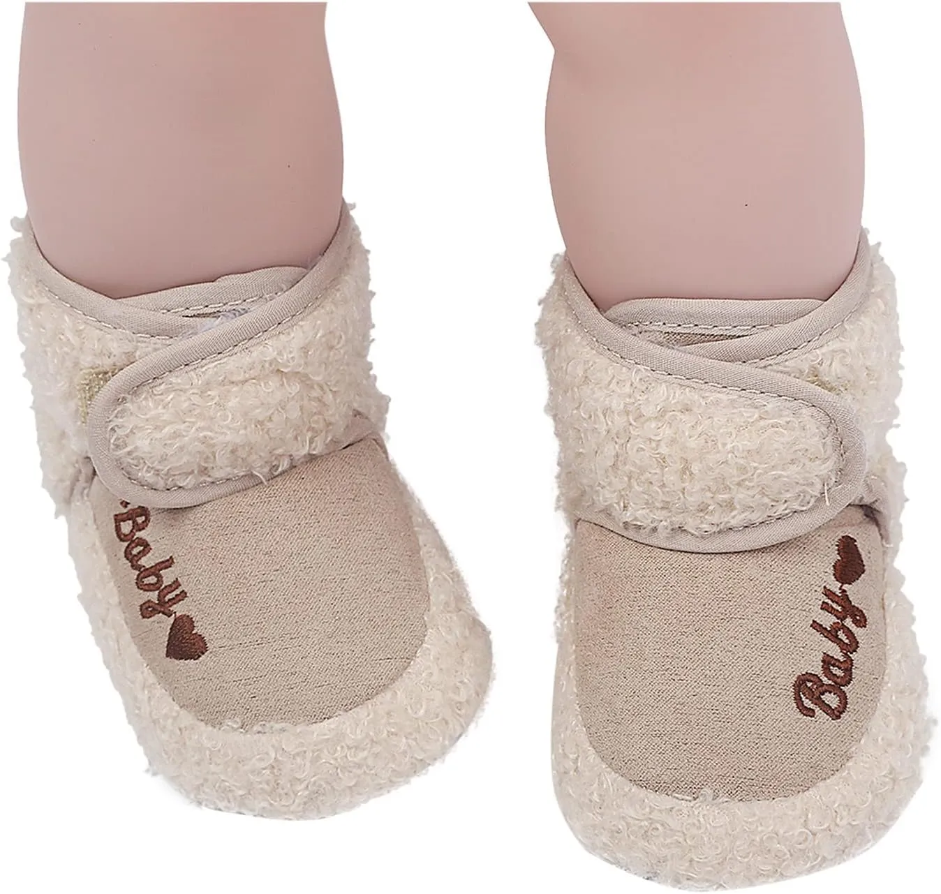 Boys Shoes Plush Girls Walkers Cotton Shoes Baby Snow Infant First Soft Boots Warm Boys Baby Shoes Toddler Suede Boots