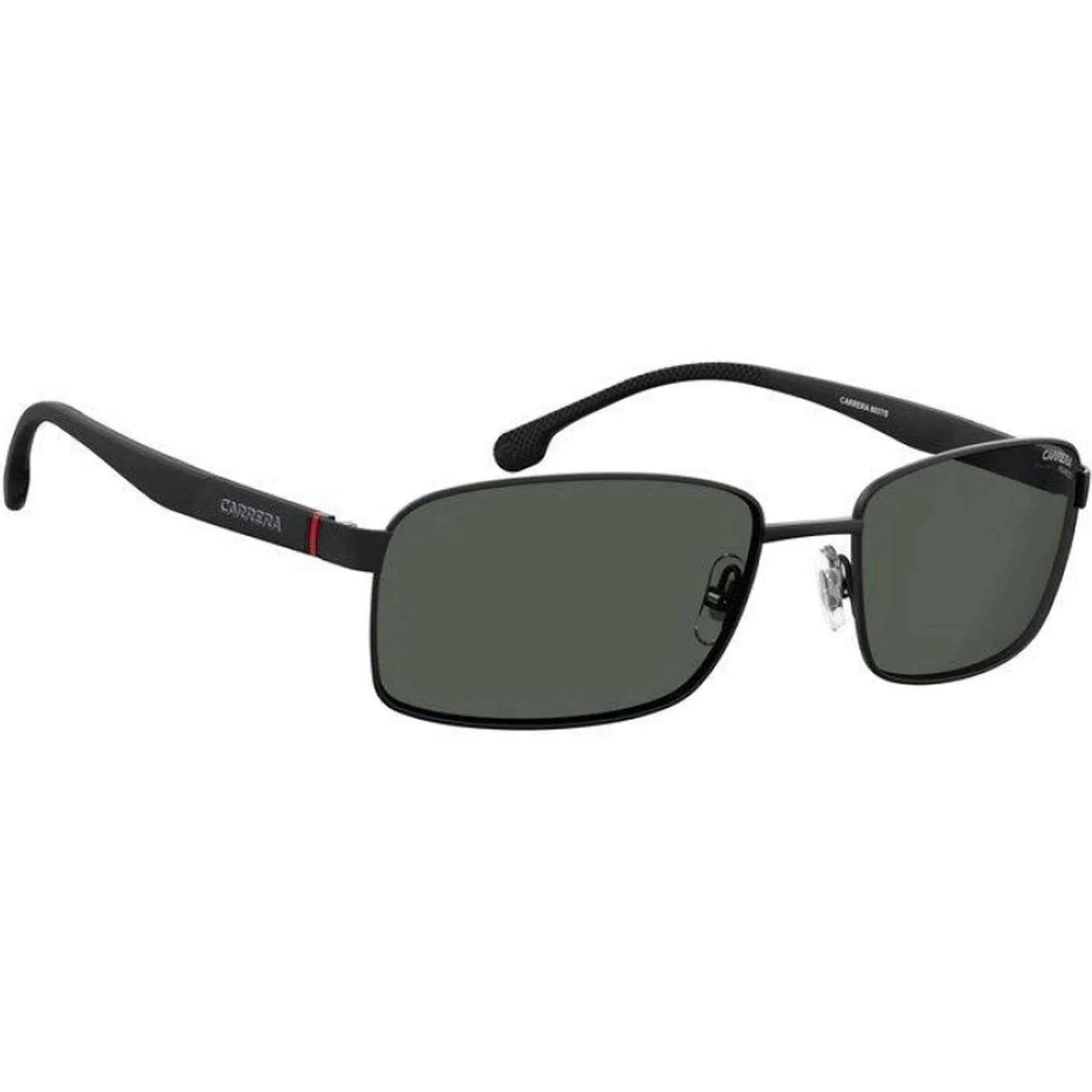 Carrera Men's Sunglasses - Matte Black Metal Rectangular Frame | 8037/S 0003/M9